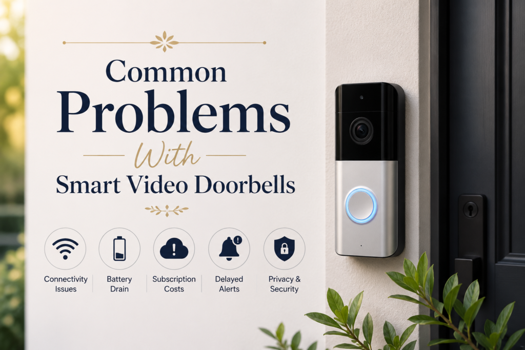 Smart Video Doorbell, Doorbell Camera, Wireless Video Doorbell, WiFi Doorbell Camera, Smart Home Security