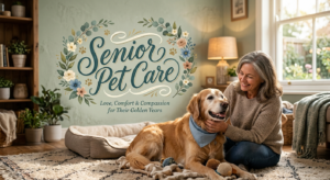 Senior Pet Care, Aging Dog Health, Elderly Pet Care, Senior Dog Nutrition, Arthritis in Older Dogs, Senior Pet Wellness